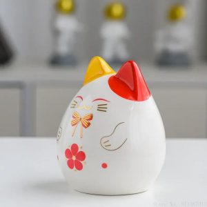 Tirelire mignonne en forme de chat pour collection