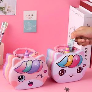 Tirelire féerique chat licorne, parfaite pour économiser