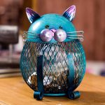 Tirelire Chat en Métal design moderne et élégant
