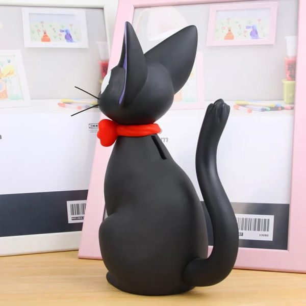 Tirelire chat noir pour économiser de l'argent