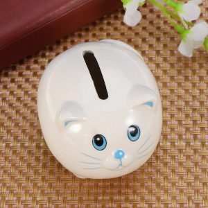Tirelire Chat design ludique idéale pour les petits