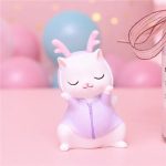 Tirelire en forme de chat, couleur rose, pour petits épargnants