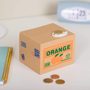 Tirelire en forme de chat pour collectionner des pièces