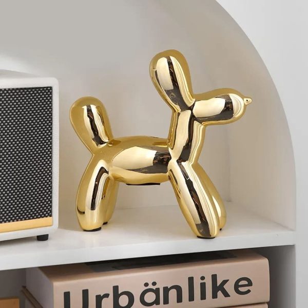 Accessoire de décoration tirelire chien