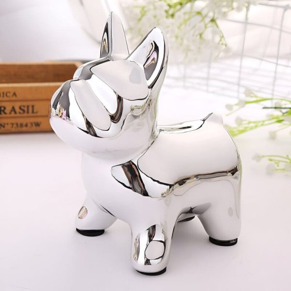 Accessoire déco tirelire Bouledogue