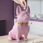 Tirelire amusante en forme de chien pour enfants