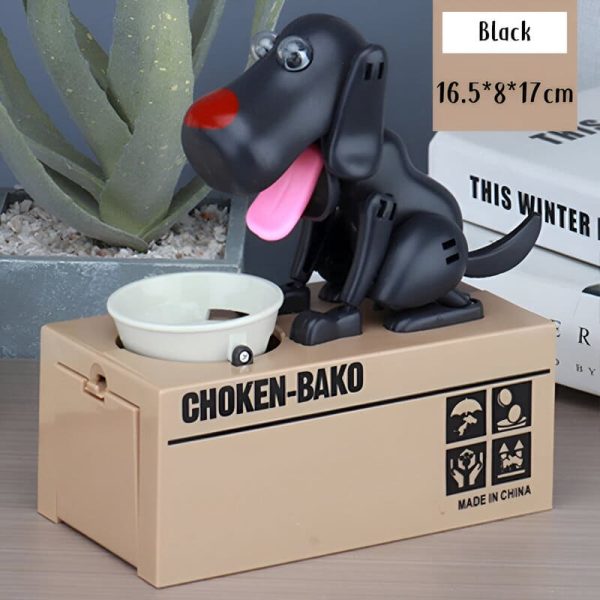 Tirelire Chien pratique pour petits billets