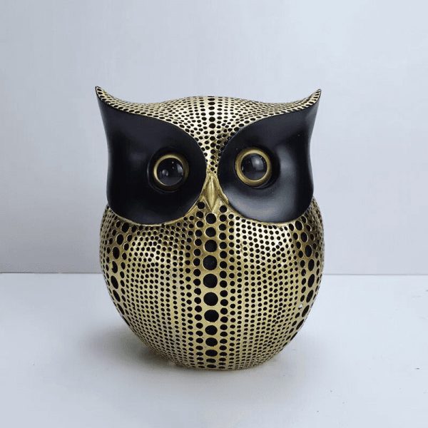 Tirelire chouette en design moderne