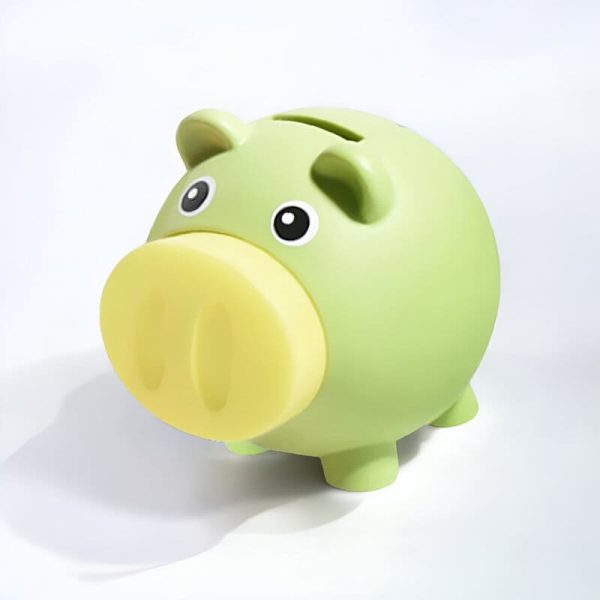 Tirelire cochon coloré pour décorer une chambre