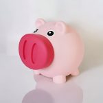 Tirelire cochon en forme originale