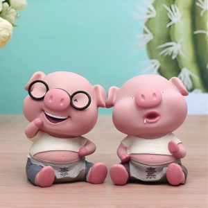 Cochon tirelire amusant pour enfants