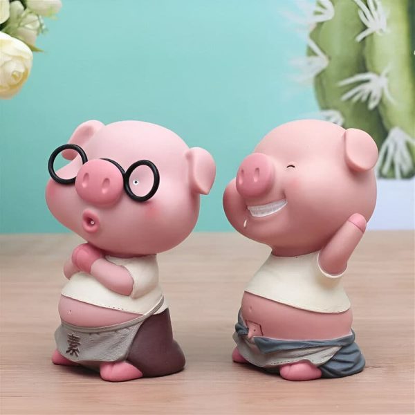 Tirelire humoristique en forme de cochon