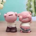 Cochon tirelire, accessoire déco amusant