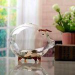 Tirelire Cochon en Verre