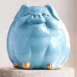Tirelire cochon amusante pour apprendre à épargner