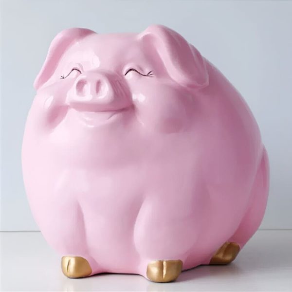 Cochon de tirelire géant pour chambre d'enfant
