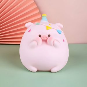 Tirelire cochon originale avec design drôle