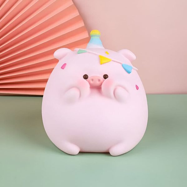 Tirelire cochon originale avec design drôle