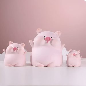 Tirelire cochon design amusant pour enfants