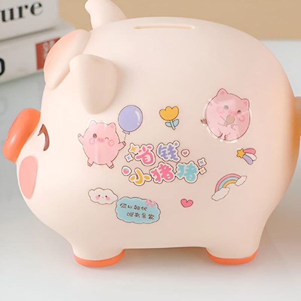 Tirelire cochon originale avec prénom