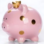 Porcelaine tirelire cochon pour enfants et adultes