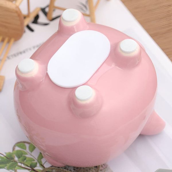 Cochon en porcelaine pour épargner