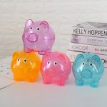 Tirelire cochon économe