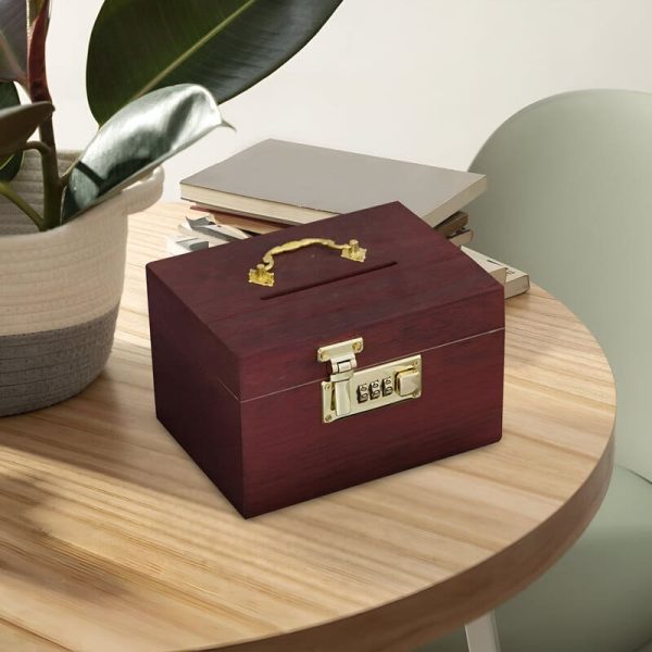 Coffre-fort miniature pour ranger vos économies avec style