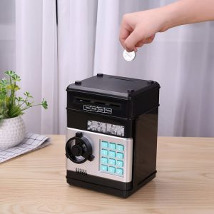 Coffre-fort tirelire pour enfants avec code