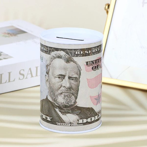 Tirelire créative en métal pour collection