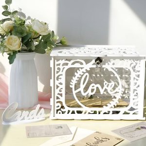 Cadeau de mariage tirelire pour jeunes mariés, décoration charmante
