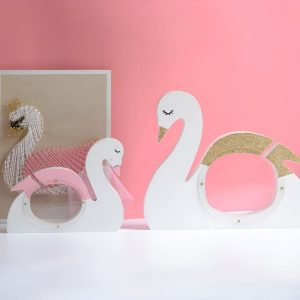 Tirelire Cygne Transparente élégante et moderne