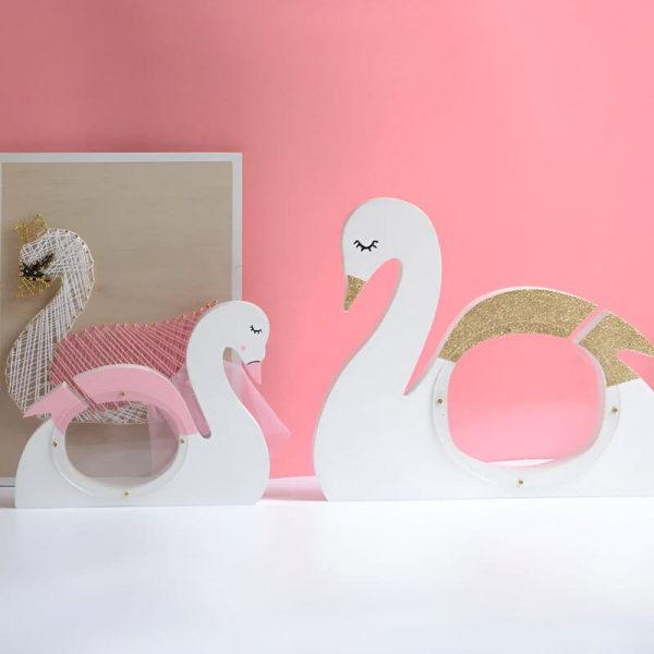 Tirelire Cygne Transparente élégante et moderne