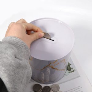 Tirelire moderne pour collecte de dons