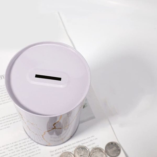 Tirelire en forme de boîte pour économies