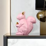 Tirelire écureuil en forme d'animal, décorative et pratique
