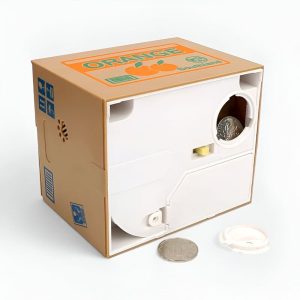 Tirelire électronique avec design d'animaux colorés