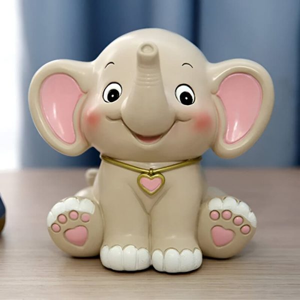 Tirelire éléphant pour enfants avec design amusant