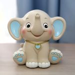 Éléphant bébé tirelire, un cadeau idéal pour les petits