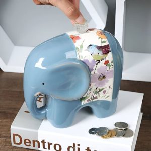 Tirelire Éléphant en Céramique pour enfants