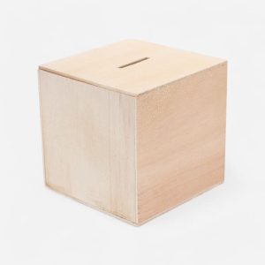 Tirelire en bois personnalisable pour un cadeau créatif
