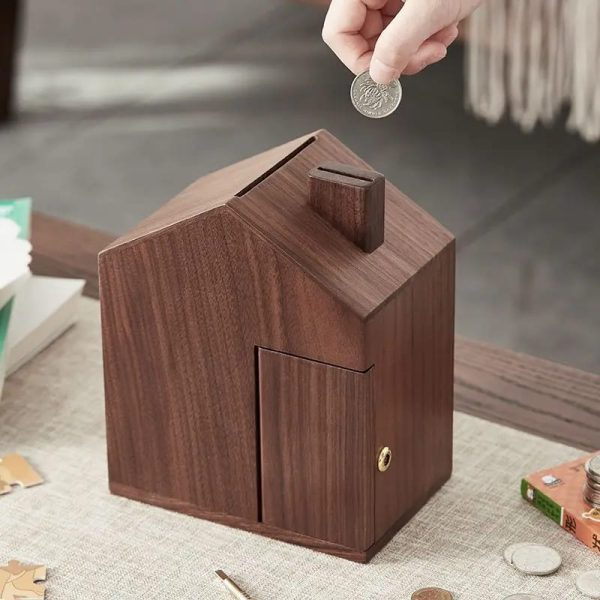 Tirelire en Bois personnalisable