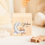 Tirelire en bois pour apprendre à épargner