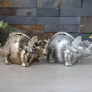 Tirelire dinosaure colorée pour enfants