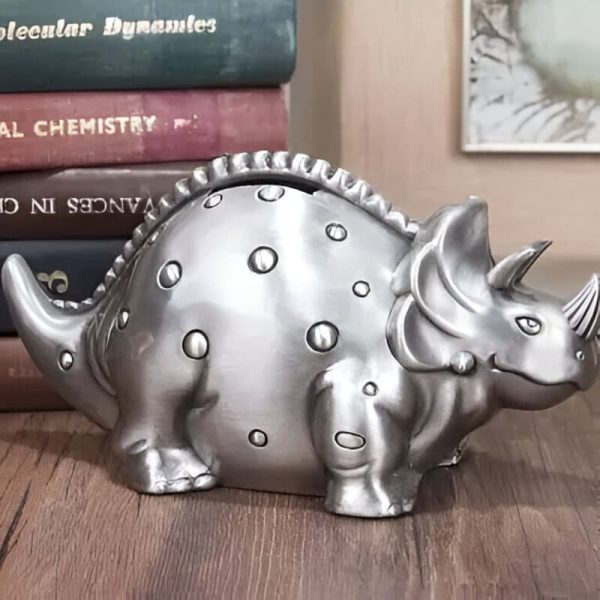 Tirelire dinosaure en plastique durable