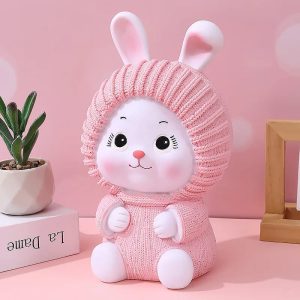 Tirelire enfant originale en forme de lapin