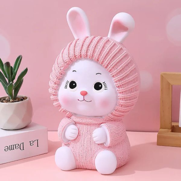 Tirelire enfant originale en forme de lapin