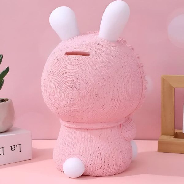 Tirelire lapin décorative pour chambre d'enfant