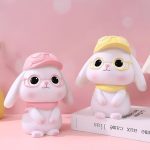 Tirelire enfant lapin pour apprendre à épargner