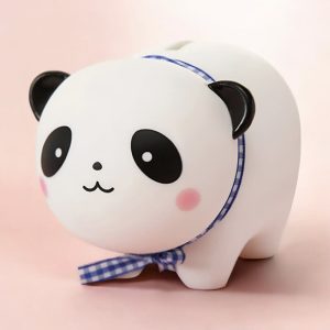 Tirelire enfant panda mignonne et colorée